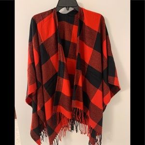 fringe poncho